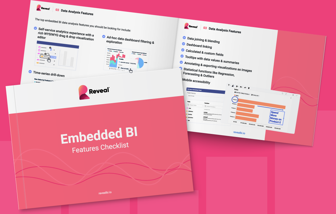 Lista de comprobación de las características de BI integrada: elija la solución adecuada adaptada a las necesidades de su negocio