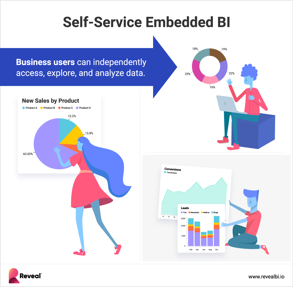 Self service embedded bi